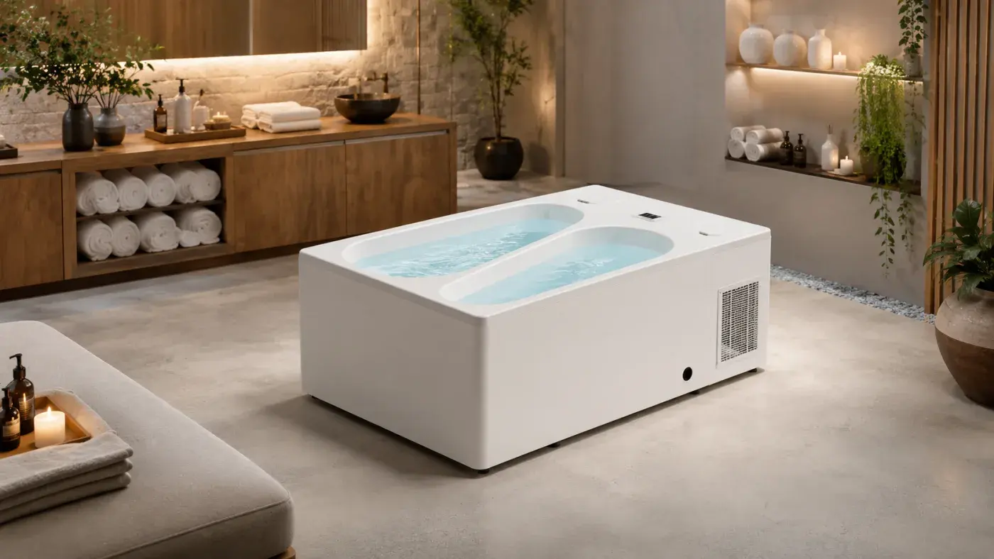 All-in-One Hot and Cold Plunge Tub