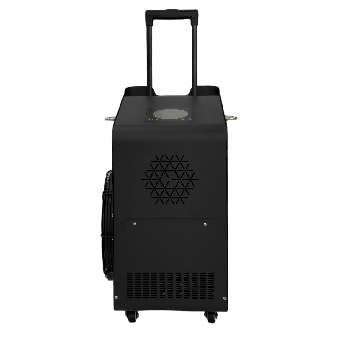 SVD Refroidisseur de bain glacé portable avec poignée de chariot de type bagage - 3