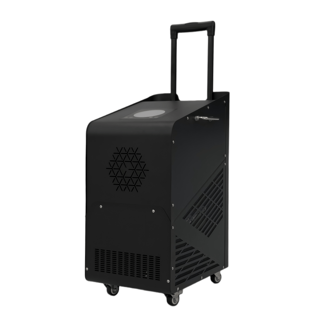 SVD Refroidisseur de bain glacé portable avec poignée de chariot de type bagage - 5