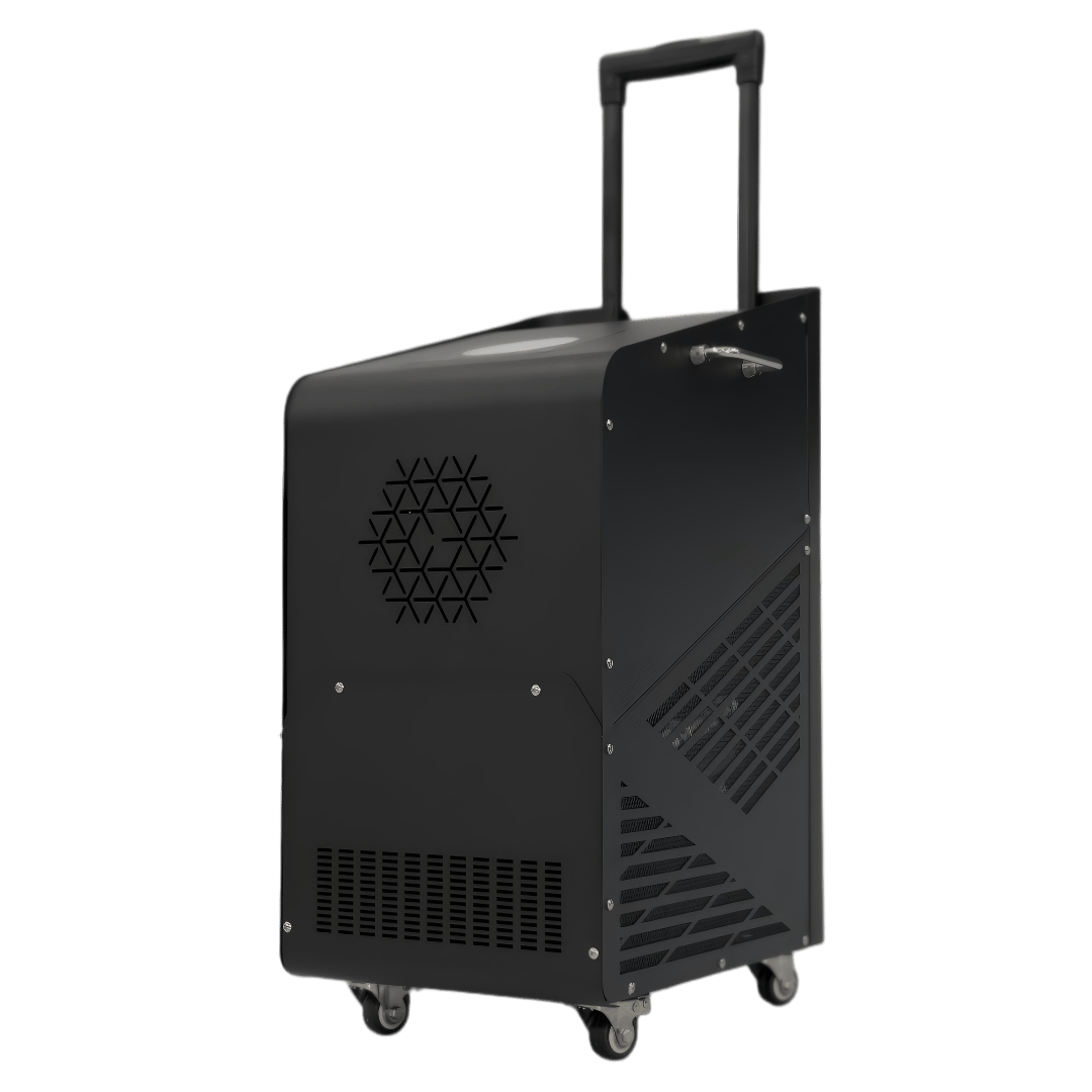 SVD Portable Ice Bath Chiller with Luggage-Style Trolley Handle - 6
