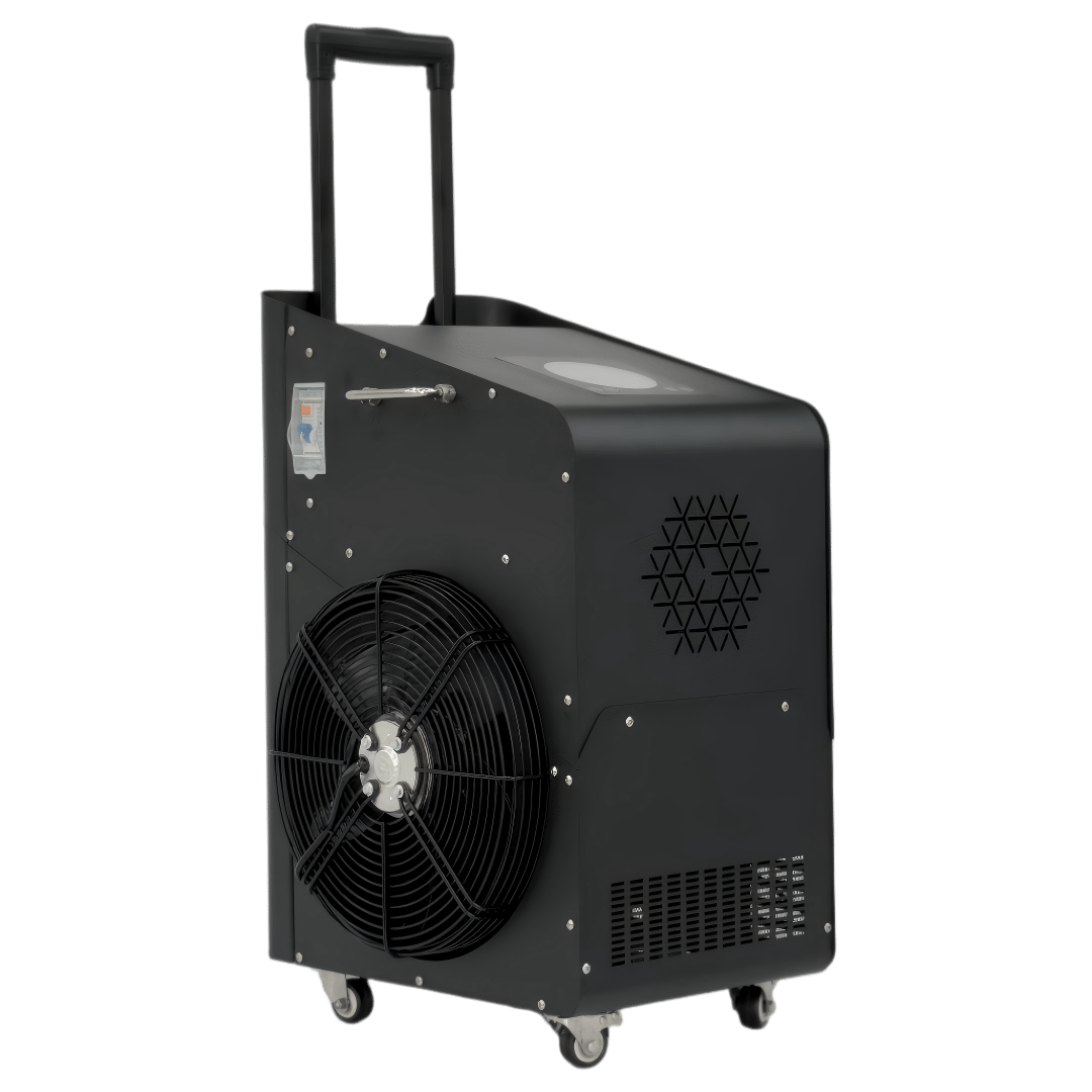 SVD Portable Ice Bath Chiller with Luggage-Style Trolley Handle - 7