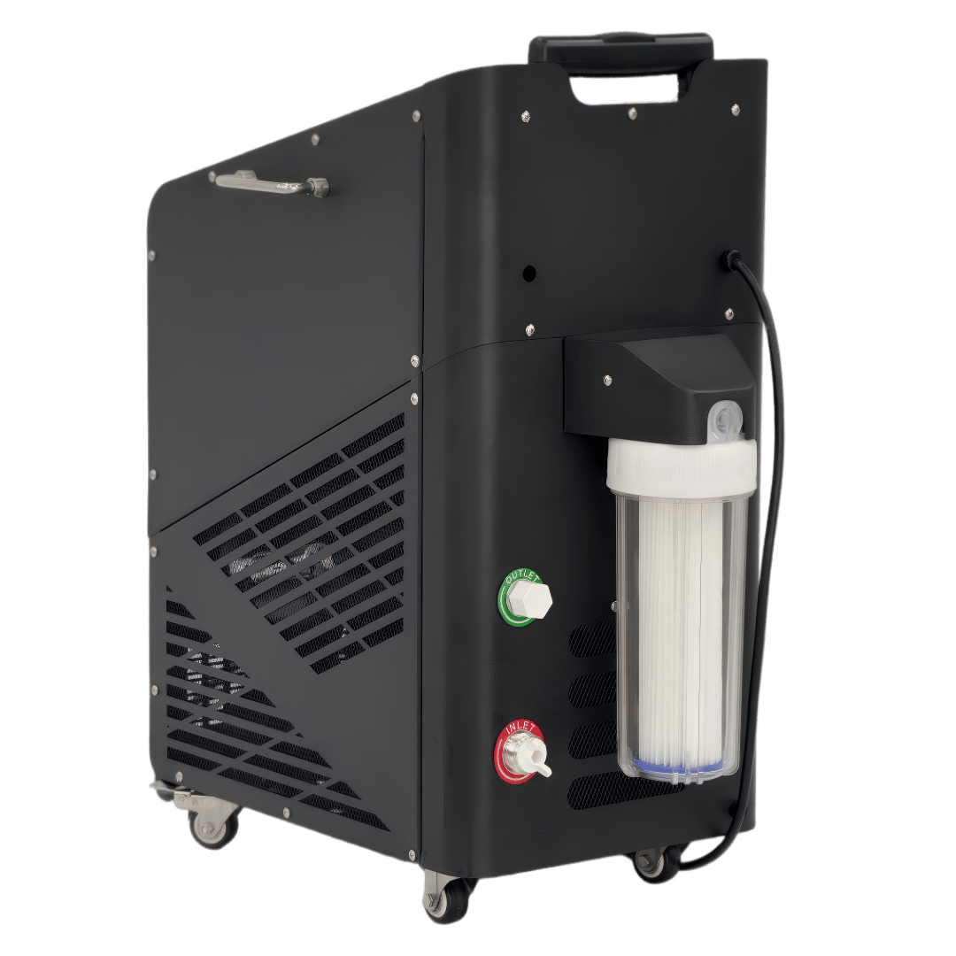 SVD Portable Ice Bath Chiller with Luggage-Style Trolley Handle - 9