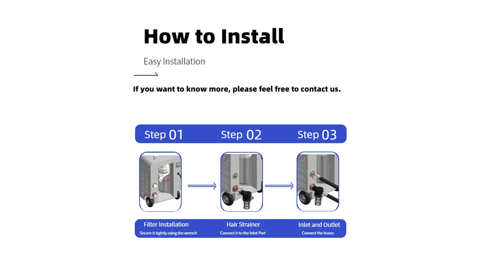 How to Install Ice Bath Tub with Chiller?